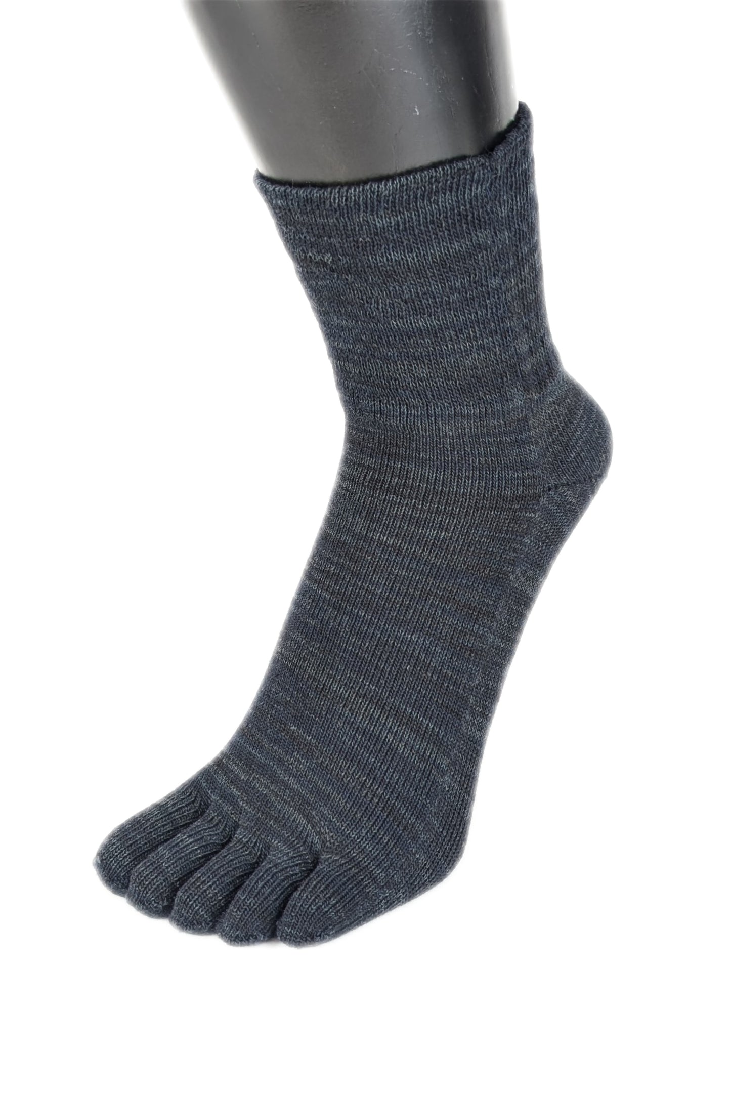 Five-toed socks with loose elastic "MIYABI" 23-25cm (S)