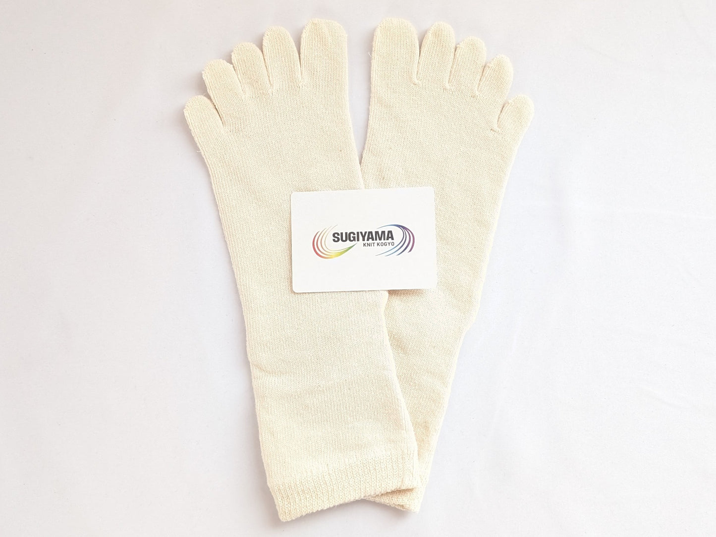 Hemp Five-Toe Socks, Mid-Length (S, M)