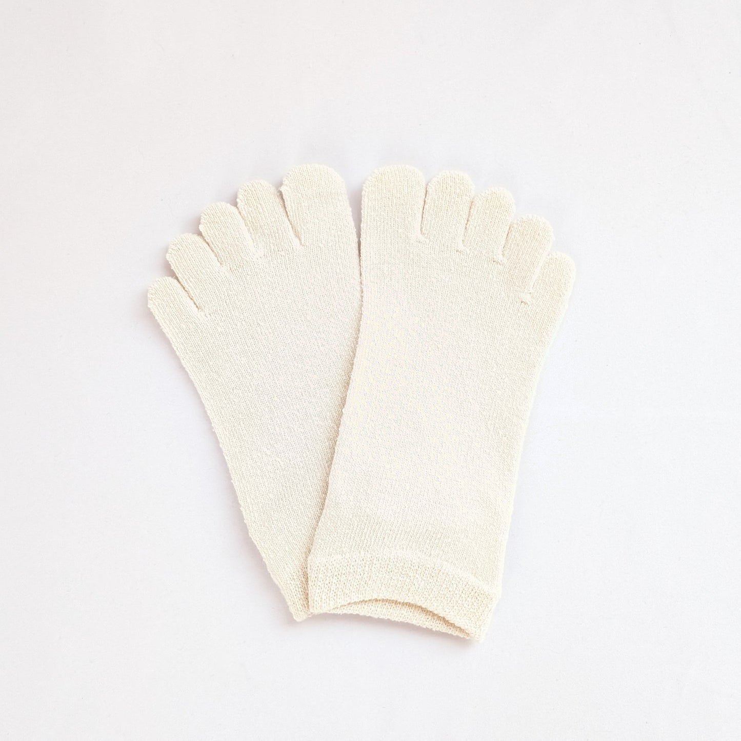 Silk Five-Toe Socks Sneakers