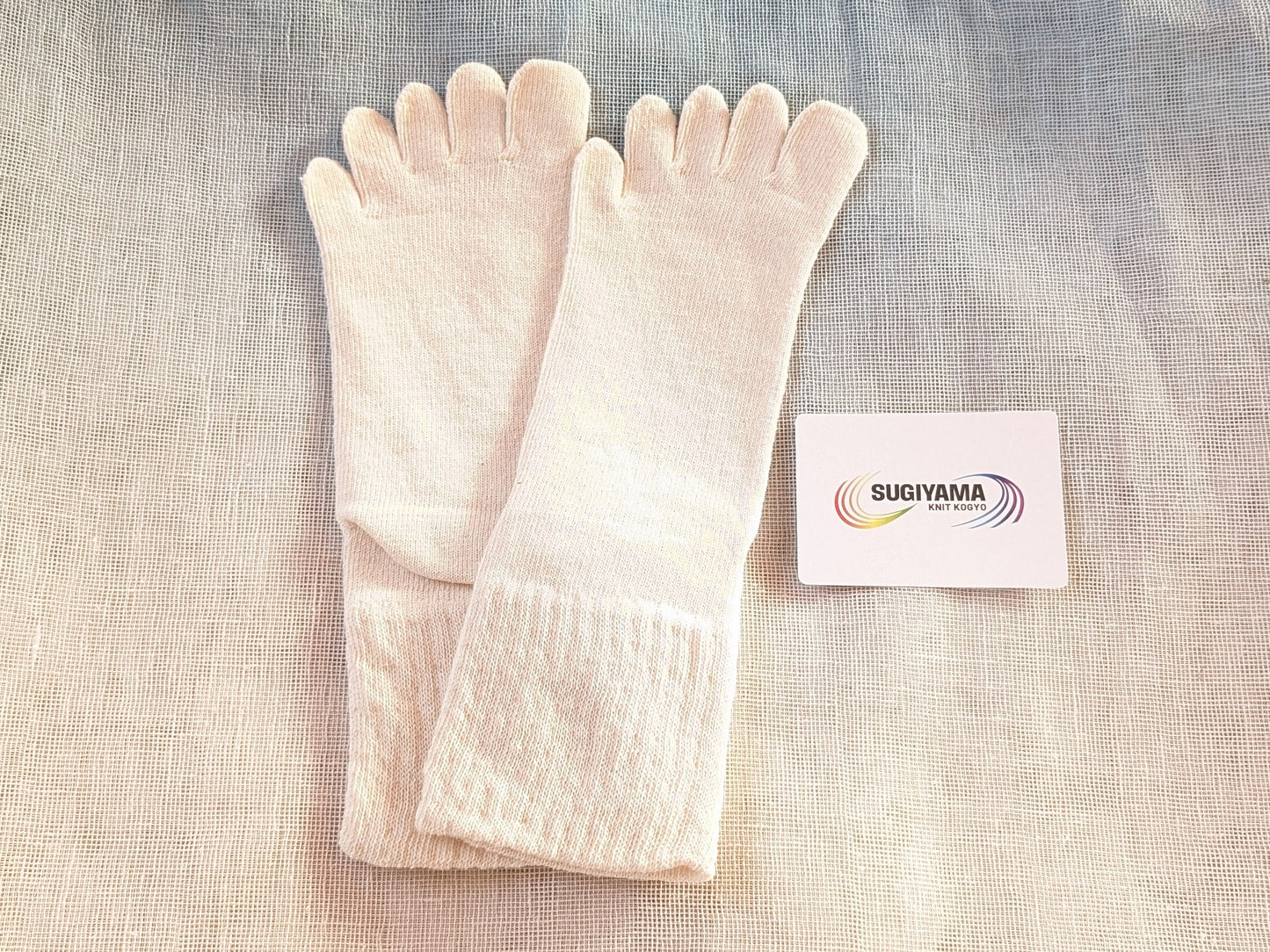 Hemp Five Toe Socks with Loose Elastic Mouth
