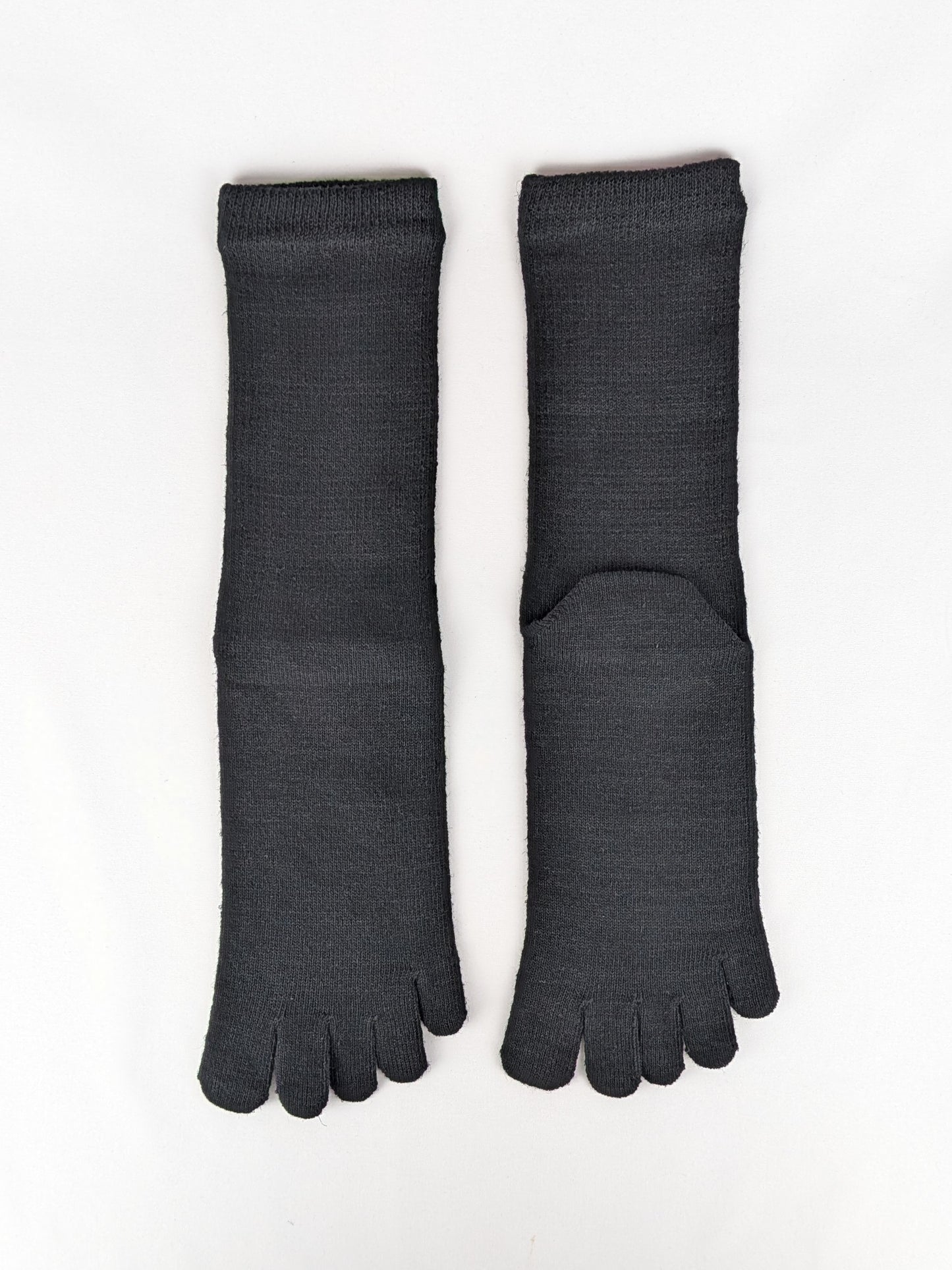 Hemp 5-toe socks crew (regular)