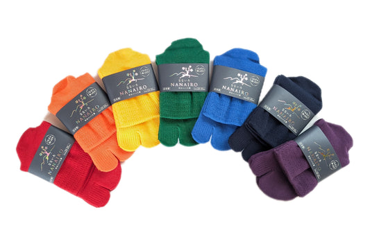 タビソックス・くちゴムゆったり「なないろ」【リニューアル商品】23-25cm(S)